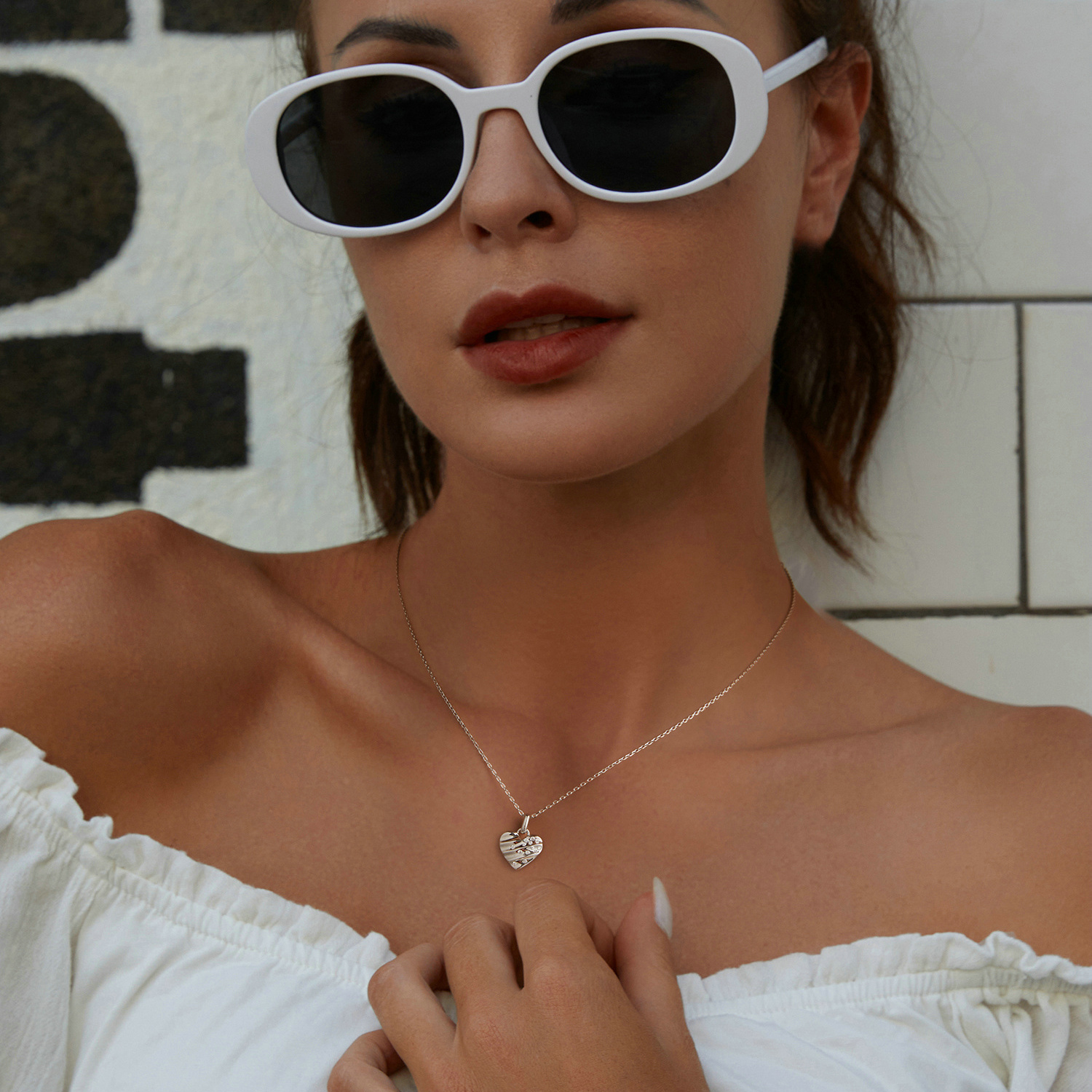 925 Sterling Silver Necklaces Fine Jewelry Cute Animal Zirconia Pendant Adjustable - Image 4