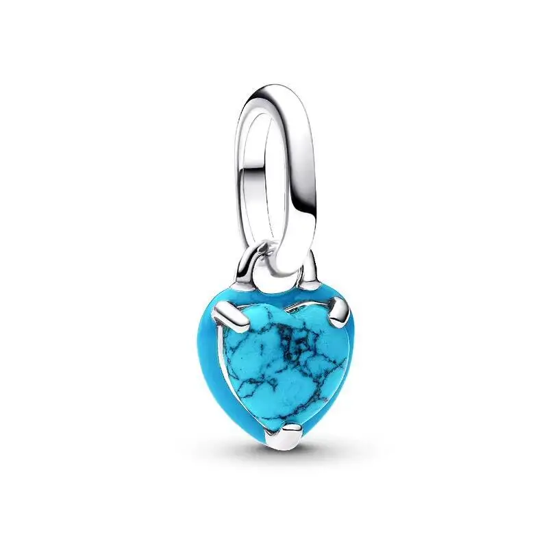 Original 925 Sterling Silver Angel Wings Heart Luck Ladybird Mini Dangle Charm Fit Original Me Bracelet for Women Jewelry Gift - Image 3