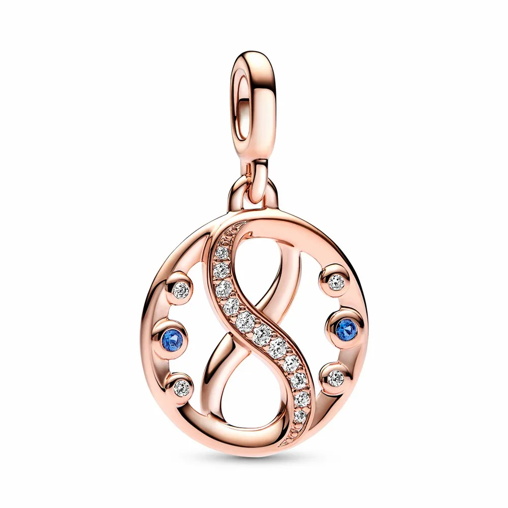 Original 925 Sterling Silver Angel Wings Heart Luck Ladybird Mini Dangle Charm Fit Original Me Bracelet for Women Jewelry Gift - Image 16