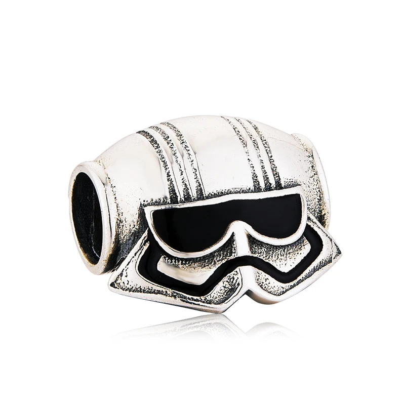Real 925 Sterling Silver Warrior Armor Charm for Bracelet Necklace Jewelry Making - Image 11